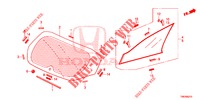 FRONT WINDSHIELD/ REAR WINDSHIELD  for Honda CIVIC TOURER 1.8 COMFORT 5 Doors 6 speed manual 2014
