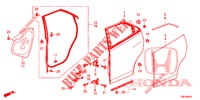 REAR DOOR PANELS (4D)  for Honda CIVIC TOURER 1.8 COMFORT 5 Doors 6 speed manual 2014