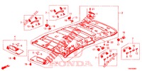 ROOF LINING  for Honda CIVIC TOURER 1.8 COMFORT 5 Doors 6 speed manual 2014