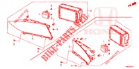CENTER DISPLAY  for Honda CIVIC TOURER 1.8 EXECUTIVE 5 Doors 6 speed manual 2014