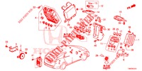 CONTROL UNIT (CABINE) (1) (LH) for Honda CIVIC TOURER 1.8 EXECUTIVE 5 Doors 6 speed manual 2014