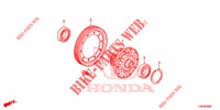 DIFFERENTIAL GEAR  for Honda CIVIC TOURER 1.8 EXECUTIVE 5 Doors 6 speed manual 2014