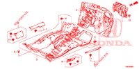 FLOOR MAT/INSULATOR  for Honda CIVIC TOURER 1.8 EXECUTIVE 5 Doors 6 speed manual 2014