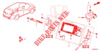 NAVI ATTACHMENT KIT  for Honda CIVIC TOURER 1.8 EXECUTIVE 5 Doors 6 speed manual 2014