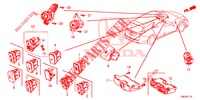 SWITCH (LH) for Honda CIVIC TOURER 1.8 EXECUTIVE 5 Doors 6 speed manual 2014