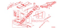 TOOLS/JACK  for Honda CIVIC TOURER 1.8 EXECUTIVE 5 Doors 6 speed manual 2014