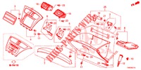 INSTRUMENT GARNISH (COTE DE PASSAGER) (LH) for Honda CIVIC TOURER 1.8 EXECUTIVE 5 Doors 5 speed automatic 2014