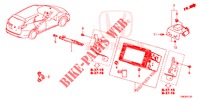 NAVI ATTACHMENT KIT  for Honda CIVIC TOURER 1.8 LIFESTYLE 5 Doors 6 speed manual 2014