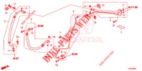 AIR CONDITIONER (FLEXIBLES/TUYAUX) (1.8L) (LH) for Honda CIVIC TOURER 1.8 LIFESTYLE 5 Doors 5 speed automatic 2014