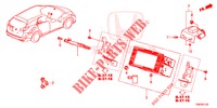 NAVI ATTACHMENT KIT  for Honda CIVIC TOURER 1.8 LIFESTYLE 5 Doors 5 speed automatic 2014