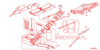 TOOLS/JACK  for Honda CIVIC TOURER 1.8 LIFESTYLE 5 Doors 5 speed automatic 2014