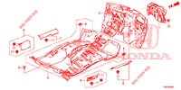 FLOOR MAT/INSULATOR  for Honda CIVIC TOURER 1.8 EXECUTIVE 5 Doors 6 speed manual 2014