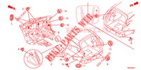 GROMMET (ARRIERE) for Honda CIVIC TOURER 1.8 EXECUTIVE 5 Doors 6 speed manual 2014