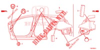 GROMMET (LATERAL) for Honda CIVIC TOURER 1.8 EXECUTIVE 5 Doors 6 speed manual 2014
