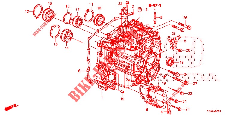 P.S. GEAR BOX  for Honda CIVIC TOURER 1.8 EXECUTIVE 5 Doors 5 speed automatic 2014
