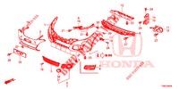 FRONT BUMPER  for Honda CIVIC TOURER DIESEL 1.6 COMFORT 5 Doors 6 speed manual 2015