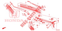 FRONT WINDSHIELD WIPER (LH) for Honda CIVIC TOURER DIESEL 1.6 COMFORT 5 Doors 6 speed manual 2015