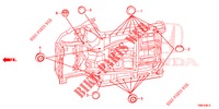 GROMMET (INFERIEUR) for Honda CIVIC TOURER DIESEL 1.6 COMFORT 5 Doors 6 speed manual 2015