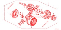 ALTERNATOR (DIESEL) (DENSO) for Honda CIVIC TOURER DIESEL 1.6 EXECUTIVE 5 Doors 6 speed manual 2015