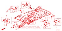 ROOF LINING  for Honda CIVIC TOURER DIESEL 1.6 EXECUTIVE 5 Doors 6 speed manual 2015