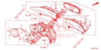 SPEEDOMETER  for Honda CIVIC TOURER DIESEL 1.6 EXECUTIVE 5 Doors 6 speed manual 2015