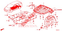 UNDER COVER  for Honda CIVIC TOURER DIESEL 1.6 EXECUTIVE 5 Doors 6 speed manual 2015