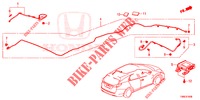 ANTENNA/SPEAKER (LH) for Honda CIVIC TOURER DIESEL 1.6 EXECUTIVE 5 Doors 6 speed manual 2015