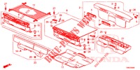 REAR FLOOR BOX  for Honda CIVIC TOURER DIESEL 1.6 EXECUTIVE 5 Doors 6 speed manual 2015