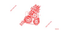 ALTERNATOR BELT (DIESEL) for Honda CIVIC TOURER DIESEL 1.6 LIFSTYLE 5 Doors 6 speed manual 2015