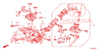 CHANGE LEVER (DIESEL) for Honda CIVIC TOURER DIESEL 1.6 LIFSTYLE 5 Doors 6 speed manual 2015