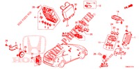 CONTROL UNIT (CABINE) (1) (LH) for Honda CIVIC TOURER DIESEL 1.6 LIFSTYLE 5 Doors 6 speed manual 2015