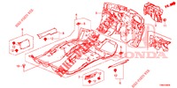 FLOOR MAT/INSULATOR  for Honda CIVIC TOURER DIESEL 1.6 LIFSTYLE 5 Doors 6 speed manual 2015