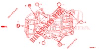 GROMMET (INFERIEUR) for Honda CIVIC TOURER DIESEL 1.6 LIFSTYLE 5 Doors 6 speed manual 2015
