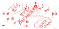 PARKING SENSOR  for Honda CIVIC TOURER DIESEL 1.6 LIFSTYLE 5 Doors 6 speed manual 2015