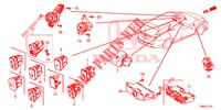 SWITCH (LH) for Honda CIVIC TOURER DIESEL 1.6 LIFSTYLE 5 Doors 6 speed manual 2015