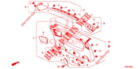 TAILGATE LINING/ REAR PANEL LINING (2D)  for Honda CIVIC TOURER DIESEL 1.6 LIFSTYLE 5 Doors 6 speed manual 2015