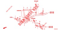 WATER HOSE/HEATER DUCT (DIESEL) for Honda CIVIC TOURER DIESEL 1.6 LIFSTYLE 5 Doors 6 speed manual 2015