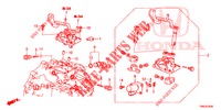 CHANGE LEVER (DIESEL) for Honda CIVIC TOURER DIESEL 1.6 S 5 Doors 6 speed manual 2015