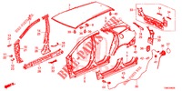 OUTER PANELS/REAR PANEL  for Honda CIVIC TOURER DIESEL 1.6 S 5 Doors 6 speed manual 2015