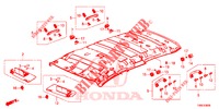 ROOF LINING  for Honda CIVIC TOURER DIESEL 1.6 S 5 Doors 6 speed manual 2015