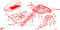 UNDER COVER  for Honda CIVIC TOURER DIESEL 1.6 S 5 Doors 6 speed manual 2015