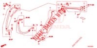 AIR CONDITIONER (FLEXIBLES/TUYAUX) (1.8L) (LH) (1) for Honda CIVIC TOURER 1.8 COMFORT 5 Doors 6 speed manual 2015