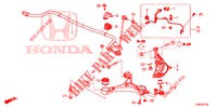 FRONT KNUCKLE  for Honda CIVIC TOURER 1.8 COMFORT 5 Doors 6 speed manual 2015