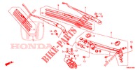 FRONT WINDSHIELD WIPER (LH) for Honda CIVIC TOURER 1.8 COMFORT 5 Doors 6 speed manual 2015