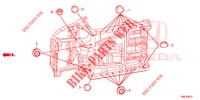 GROMMET (INFERIEUR) for Honda CIVIC TOURER 1.8 COMFORT 5 Doors 6 speed manual 2015