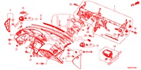 INSTRUMENT PANEL UPPER (LH) for Honda CIVIC TOURER 1.8 COMFORT 5 Doors 6 speed manual 2015