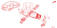 NAVI ATTACHMENT KIT  for Honda CIVIC TOURER 1.8 COMFORT 5 Doors 6 speed manual 2015