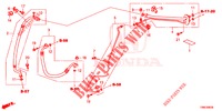 AIR CONDITIONER (FLEXIBLES/TUYAUX) (1.8L) (LH) (1) for Honda CIVIC TOURER 1.8 EXECUTIVE NAVI 5 Doors 6 speed manual 2015