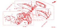 SPEEDOMETER  for Honda CIVIC TOURER 1.8 EXECUTIVE NAVI 5 Doors 6 speed manual 2015