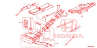 TOOLS/JACK  for Honda CIVIC TOURER 1.8 EXECUTIVE NAVI 5 Doors 6 speed manual 2015